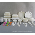 100% Biodegradable Compostable Disposable Corn Starch Cornstarch Tableware